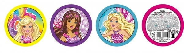 КТСладкие. медали "BARBIE" 30г 25*6 бл