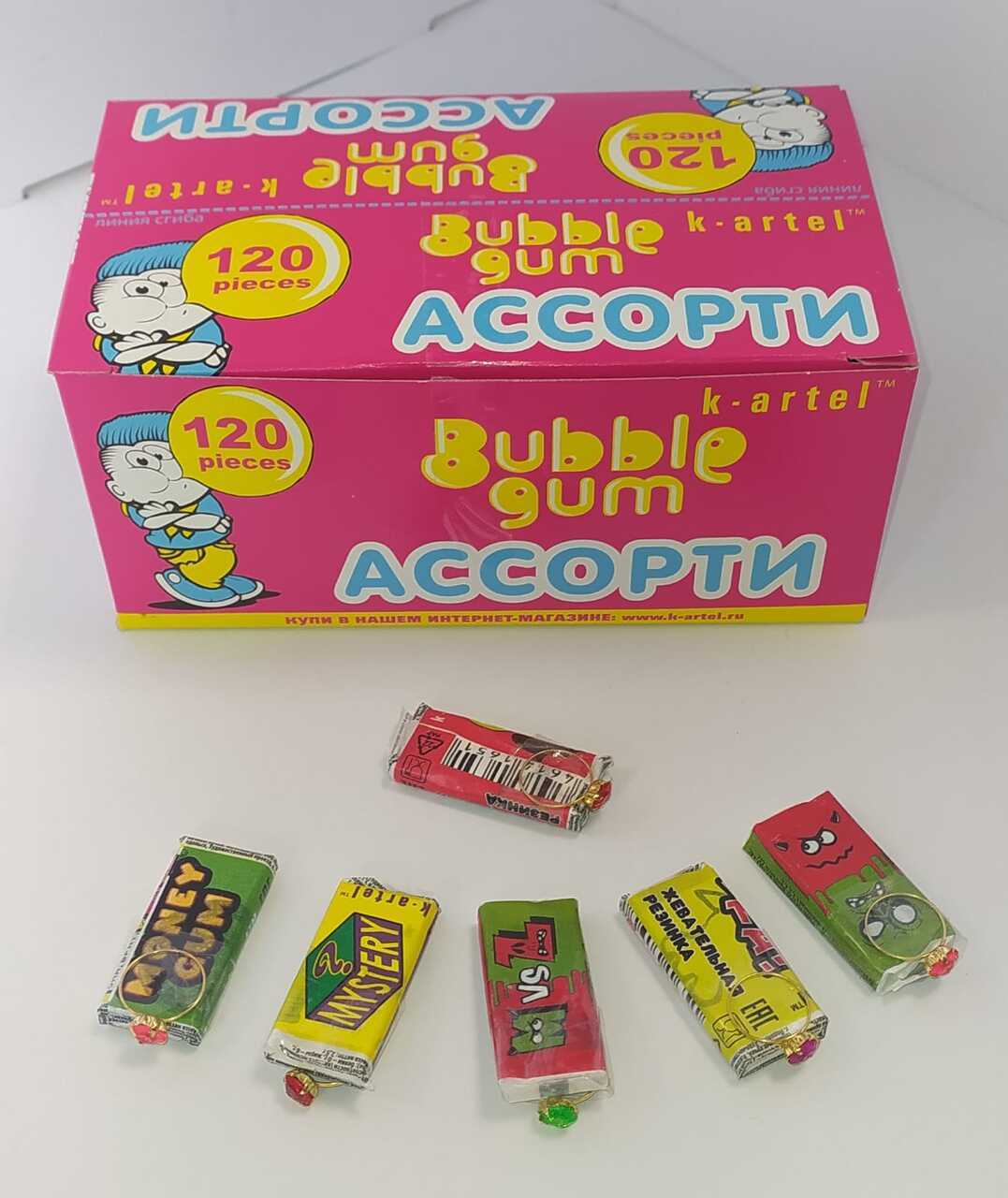 Жвачка с Кольцом 120шт*10бл