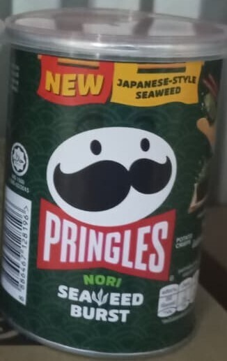 Чипсы "Принглс" 42 г. Морские водоросли Nori 1*12 шт.  ТОП 2025 ЛИСТОВКА%