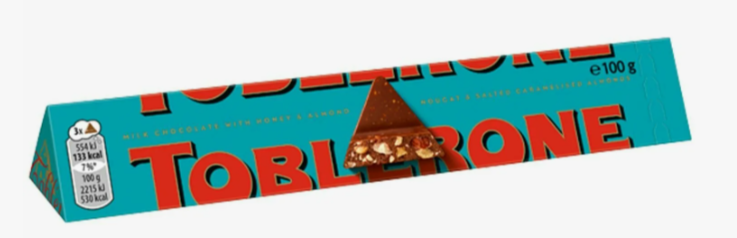 ИМП/Шок.Тоблерон 100 гр Toblerone Crunchy Almond  миндаль 1*20 ПРОМО ПАЛЛЕТ ЛИСТОВКА (05.11.2026)